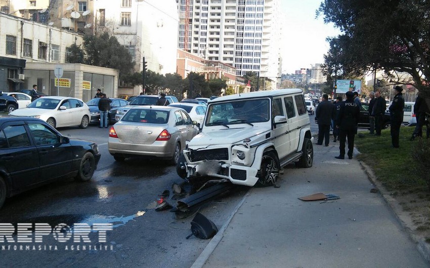 В автомобильных авариях в Азербайджане в этом году погибло 162 человека