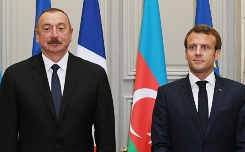 Emmanuel Macron makes phone call to President Ilham Aliyev