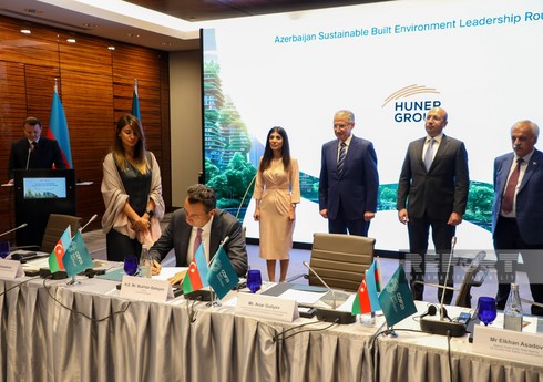 В Азербайджане подписана Декларация устойчивого зеленого строительства
