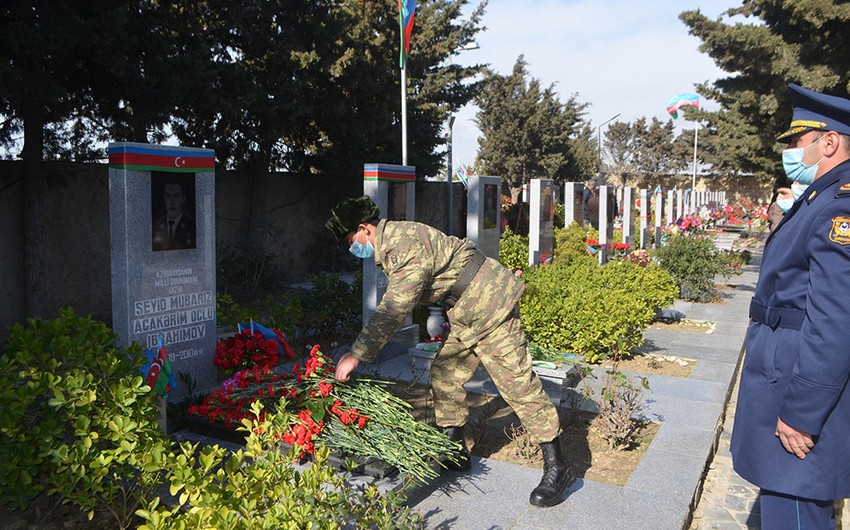 Milli Qəhrəman Mübariz İbrahimovun xatirəsi yad edilib