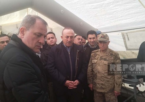 Глава МИД Азербайджана посетил Координационный центр AFAD в Кахраманмараше