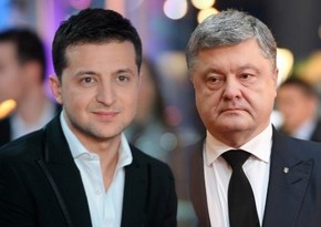 MSK: Zelenski və Poroşenko Ukraynada prezident seçkilərinin ikinci turuna çıxıblar - FOTO