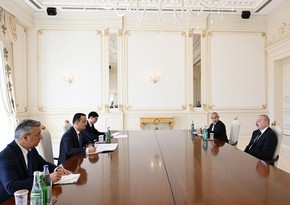 President Ilham Aliyev receives Minister of Investment, Industry and Trade of Uzbekistan