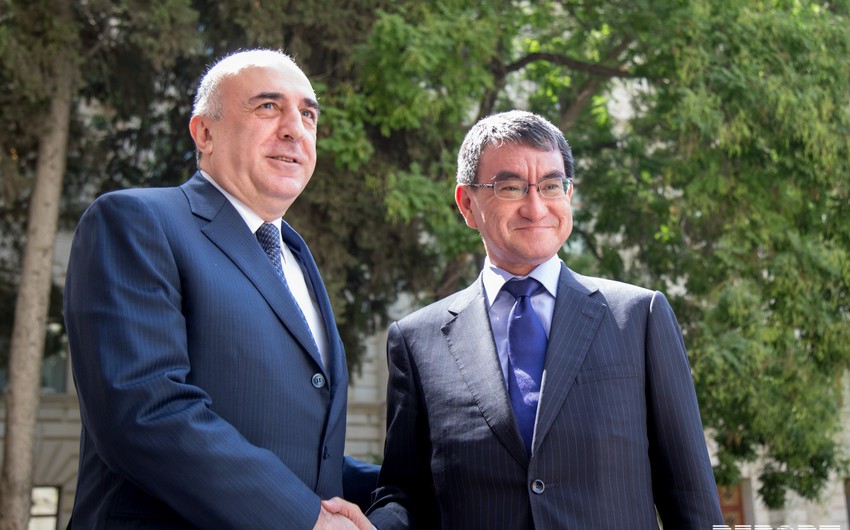 Meeting of Azerbaijani and Japanese Foreign Ministers underway in Baku - UPDATED