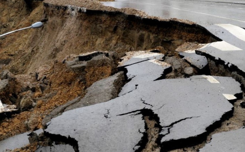 Degree of activity in landslide zones of Azerbaijan in April revealed