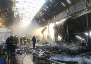 Fire in large shopping center in Baku extinguished - PHOTO - VIDEO