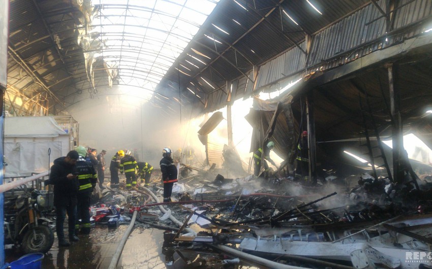 Пожар в крупном торговом центре в Баку потушен - ФОТО - ВИДЕО - ОБНОВЛЕНО-2
