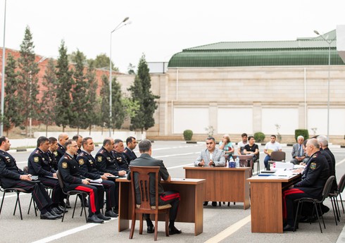 В Гяндже к очередному этапу приема на службу в органах полиции допущены около 400 человек