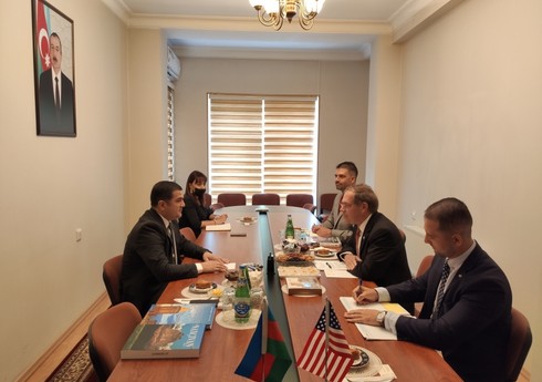 Представитель Нахчывана обсудил с послом США открытие Зангезурского коридора
