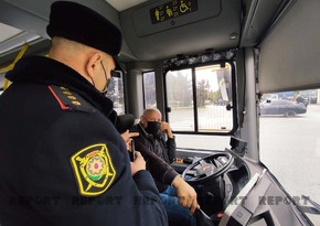 В Баку в автобусах и магазинах проведен рейд, есть оштрафованные