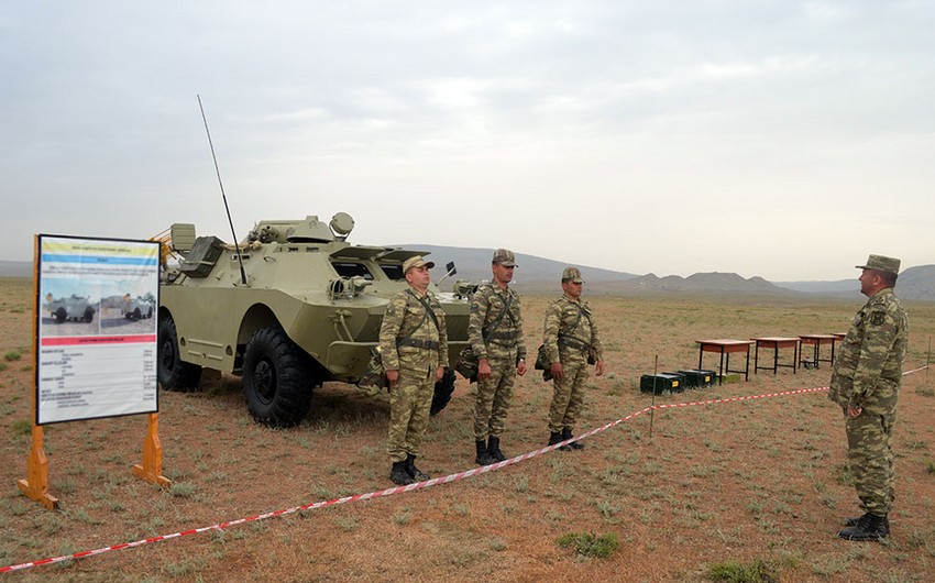 Azerbaijan increasing combat readiness of chemical, bacteriological and radiological defense units 