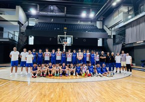 Azərbaycanın U-18 basketbol millisi yoxlama görüşü keçirib