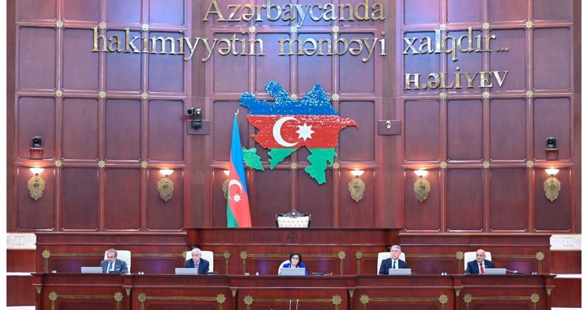 Azerbaijani Parliament congratulates President and First Vice-President on Victory Day