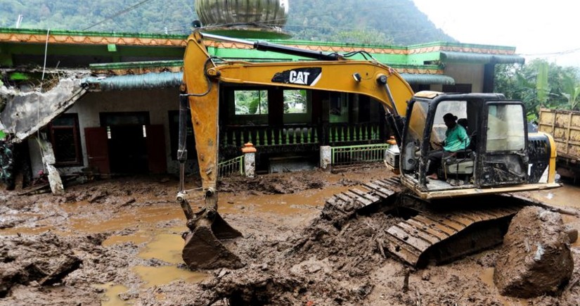 Landslides in Indonesia's Sumatra kill at least 27