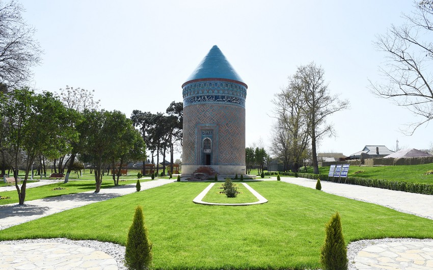Президент Ильхам Алиев ознакомился с Бардинской гробницей и комплексом Торпаггала после капитальной реконструкции