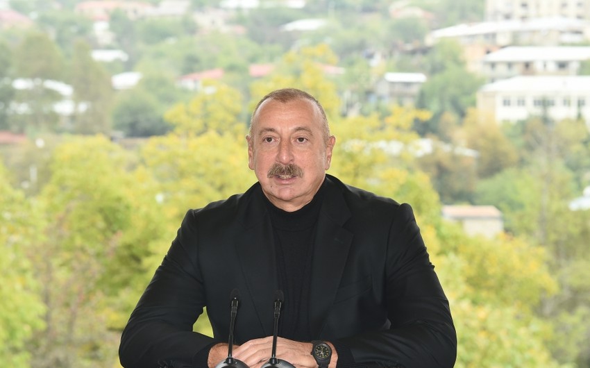 Ilham Aliyev: People of Azerbaijan will live in liberated lands forever
