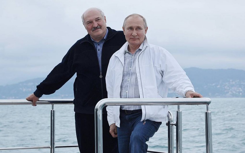 Путин и Лукашенко совершили морскую прогулку