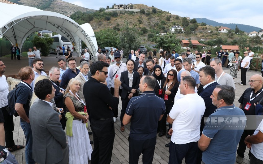 Foreign guests of 2nd Shusha Global Media Forum visit Lachin