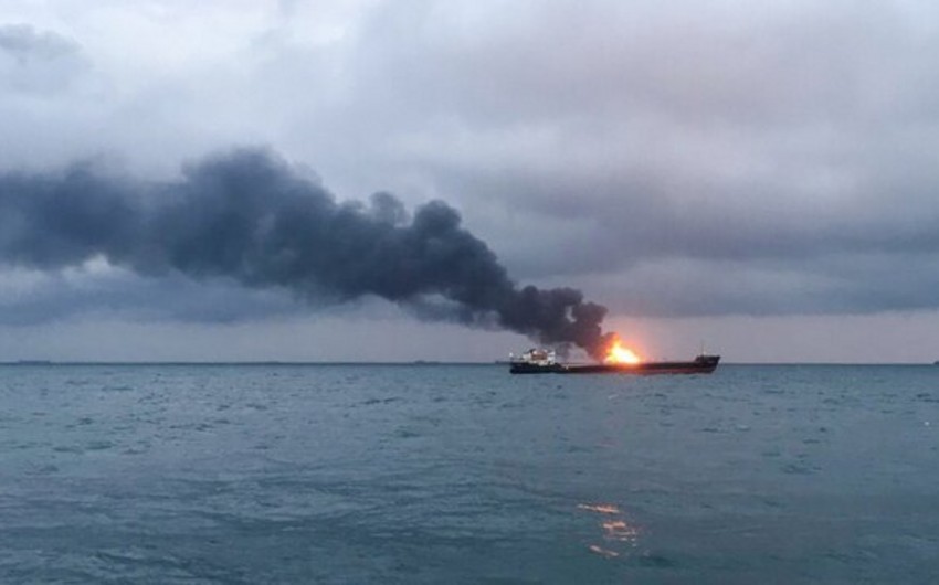 Explosion hits tanker in Makhachkala port