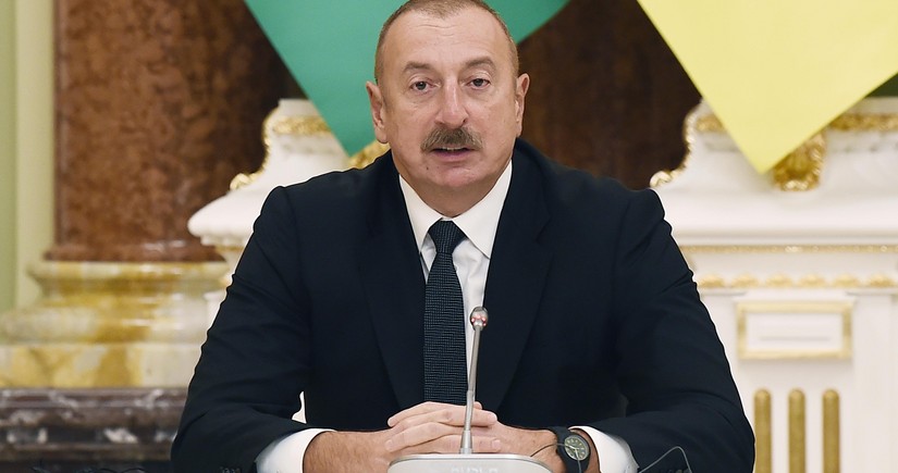 Президент Азербайджана: Нынешний визит в Украину заложит прекрасную основу на предстоящие  годы