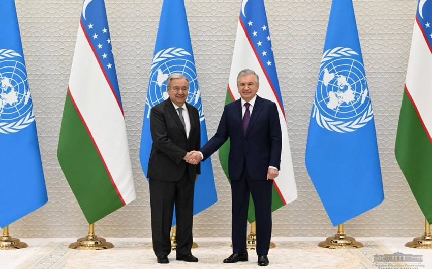 Mirziyoyev, Guterres mull enhancing cooperation
