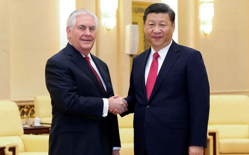 Председатель КНР Си Цзиньпин принял госсекретаря США