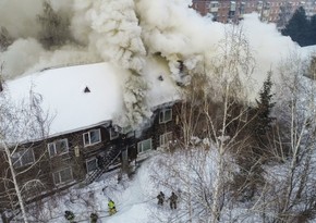 В Уфе эвакуировали 350 человек из-за пожара в школе