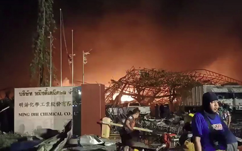 В Таиланде произошел взрыв на химзаводе