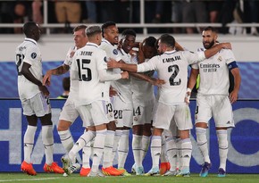 Реал Мадрид в пятый раз выиграл Суперкубок УЕФА