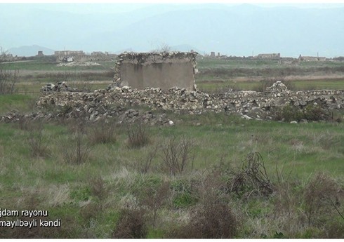 Кадры из села Исмаилбейли Агдамского района