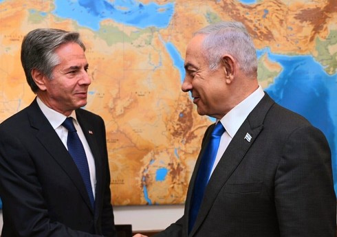Блинкен встретился в Израиле с премьером Нетаньяху 