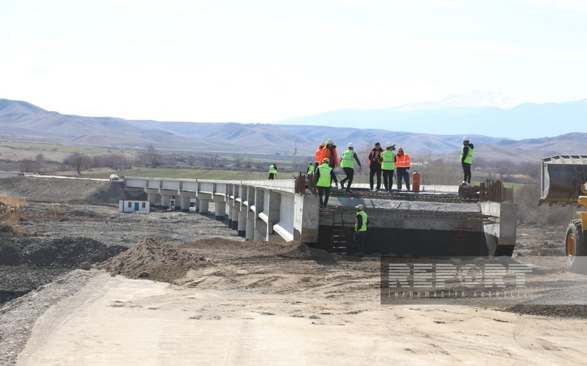 Horadiz-Ağbənd dəmir yolu xəttinin layihələndirilməsi işlərinin 80 %-i tamamlanıb