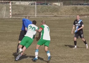 Döyülməkdən qorxan futbol hakimi stadiondan qaçdı