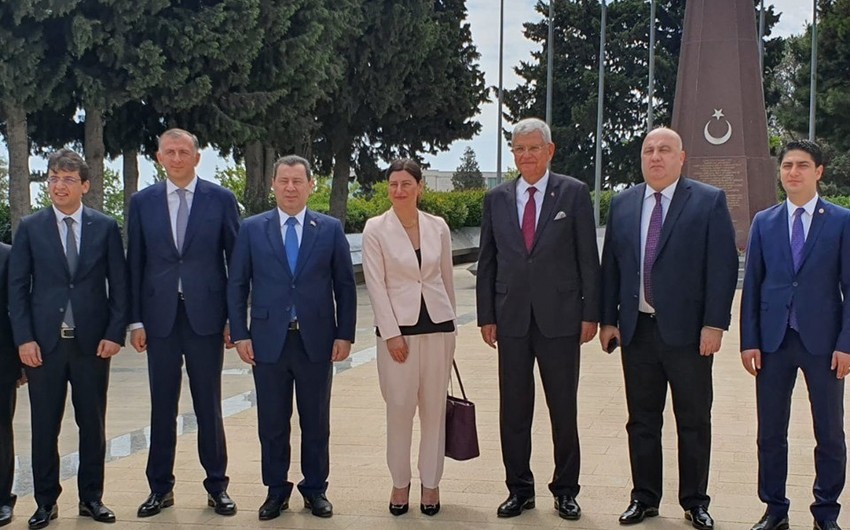 Начался визит делегации парламента Грузии в Азербайджан - ОБНОВЛЕНО