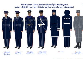 Azerbaijani police shift to winter clothing