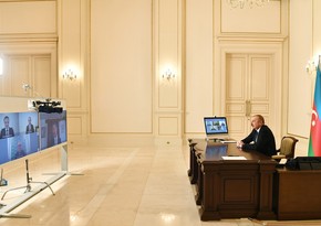  Президент Ильхам Алиев принял в видеоформате генерального исполнительного директора компании Signify
