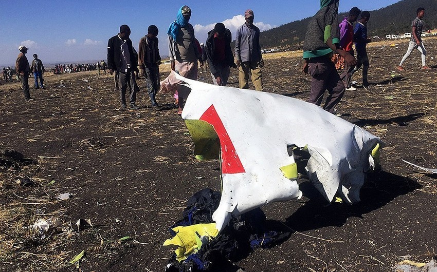 В Эфиопии на месте крушения Boeing найден черный ящик