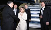 Italian PM arrives in Azerbaijan