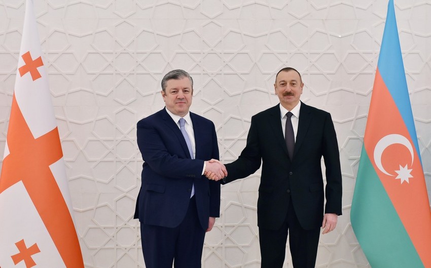 President Ilham Aliyev received Georgian Prime Minister