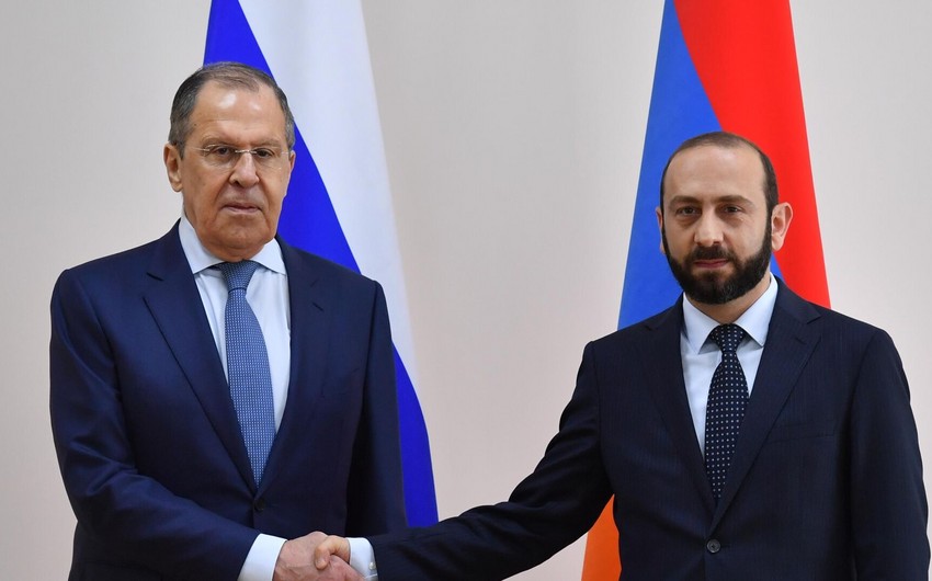 Foreign ministers of Russia and Armenia hold talks in Skopje