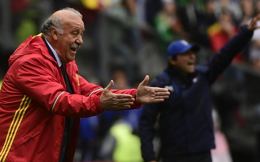 Spain team head coach del Bosque resigns