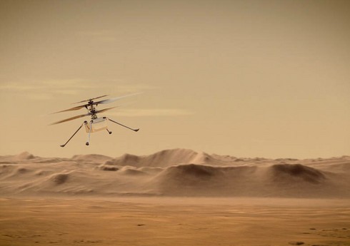 В NASA назвали дату первого полета вертолета на Марсе