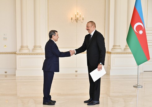 Новый посол Туркменистана на приеме у Ильхама Алиева говорил по-азербайджански