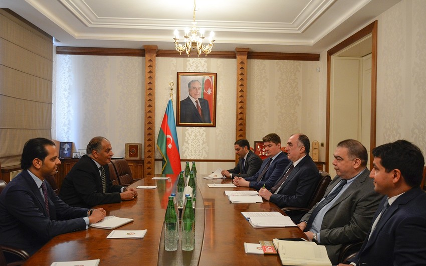 Elmar Mammadyarov receives newly appointed Egyptian ambassador