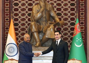 В Ашхабаде состоялись переговоры между президентами Туркменистана и Индии