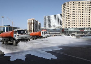 Baku to disinfect streets again