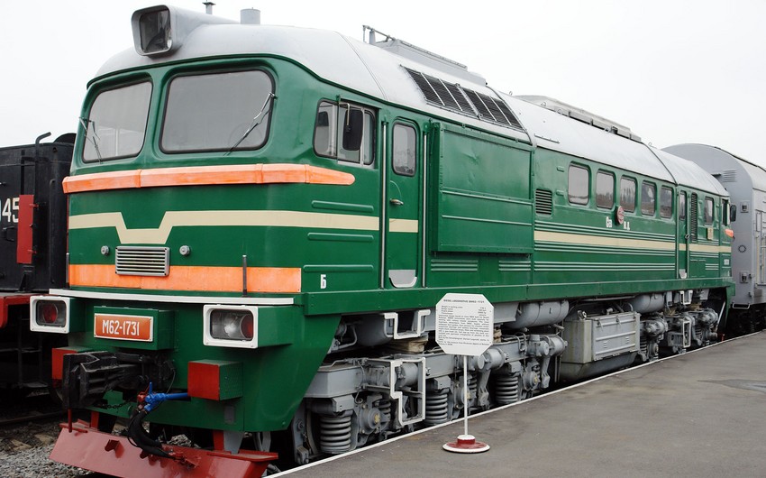 New locomotive imported in Azerbaijan from Kazakhstan