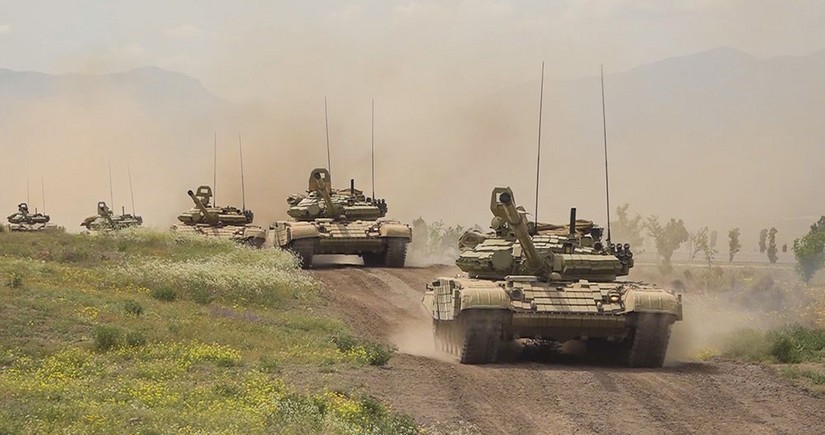 Azerbaijan's Combined Arms Army holds another command-staff exercise