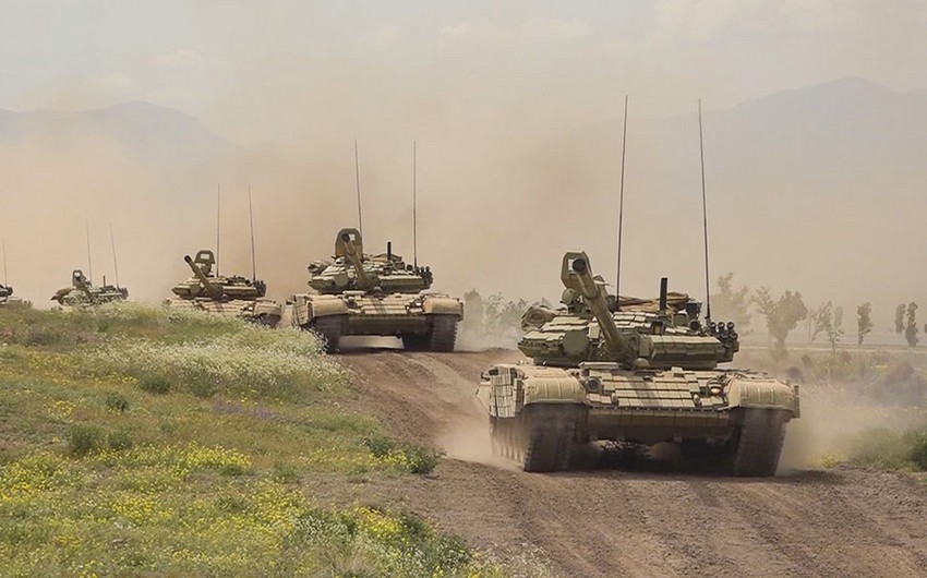Azerbaijan's Combined Arms Army holds another command-staff exercise