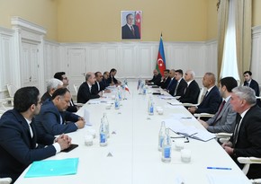 Azerbaijani Deputy PM meets with Iranian Energy Minister 